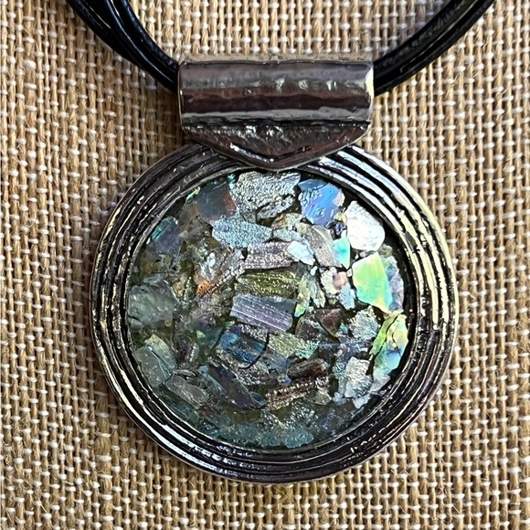 Gorgeous Roman Glass Multi-strand Necklace - Picture 4 of 6